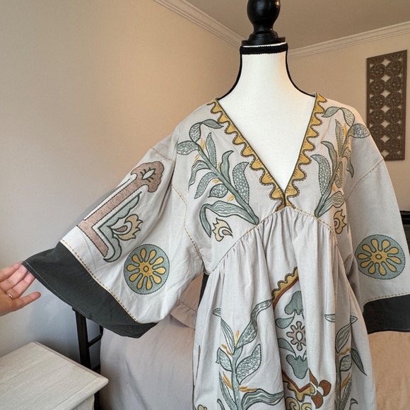 Sunday Up Bohemian Oversized Mini Dress | NWOT | Fits size 16 - Picture 4 of 6